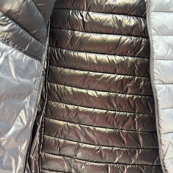 Hawke & Co Puffer Coat Men's M Grey Performance Wind And Water Resistant NWT - Picture 3 of 15